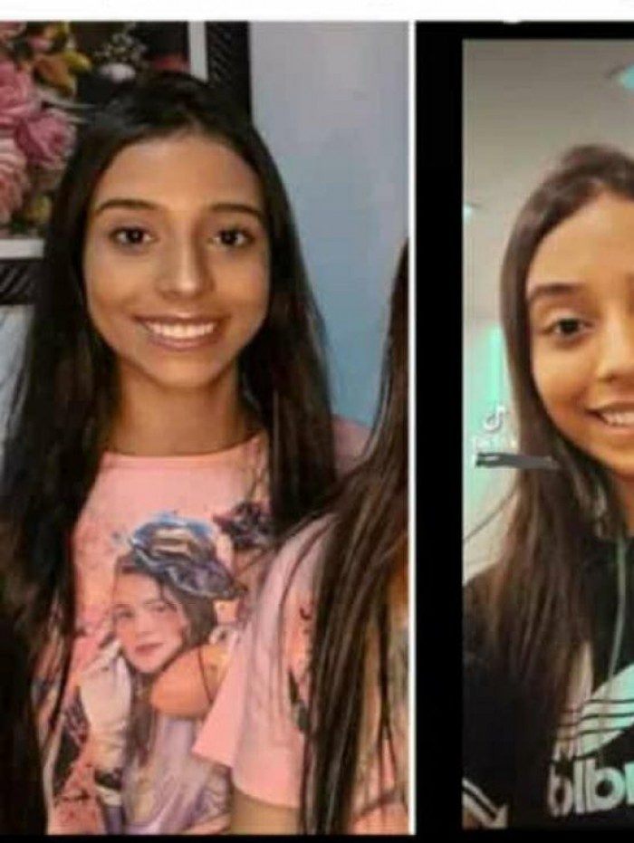 Layla Luma, de 16 anos, está sem dar notícias desde a madrugada do dia 5 para o dia 6. Família pede ajuda para localizá-la