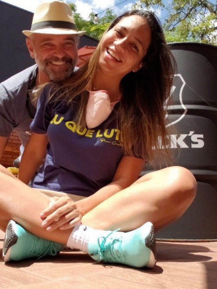 Mateus Carrieri e a namorada, Day Ribeiro 