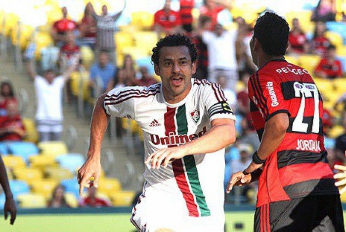 Fred fez na vitória sobre o Flamengo em 2014