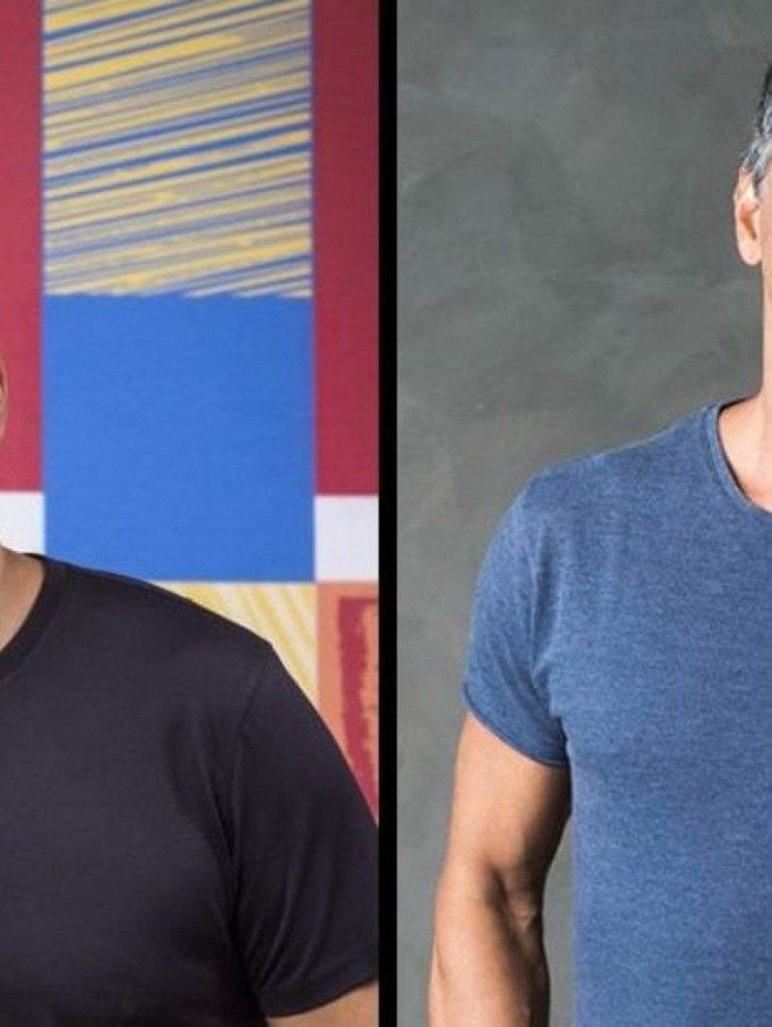 Andr&eacute; Marques e Marcio Garcia