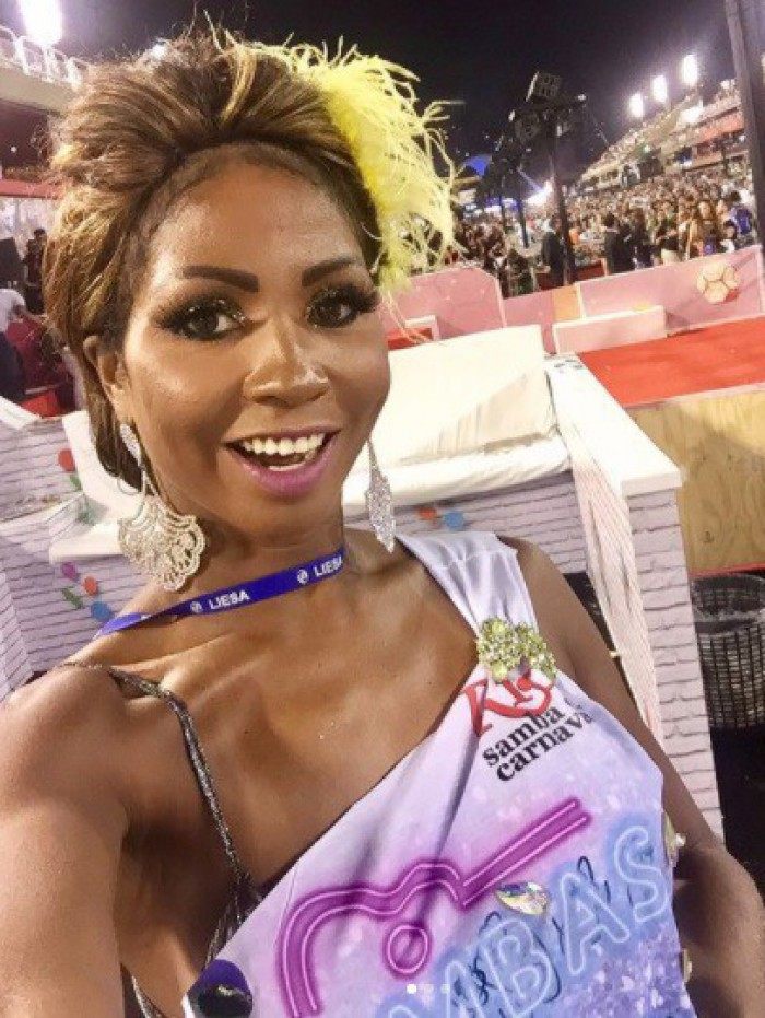 Tuane Rocha era musa da S&atilde;o Clemente