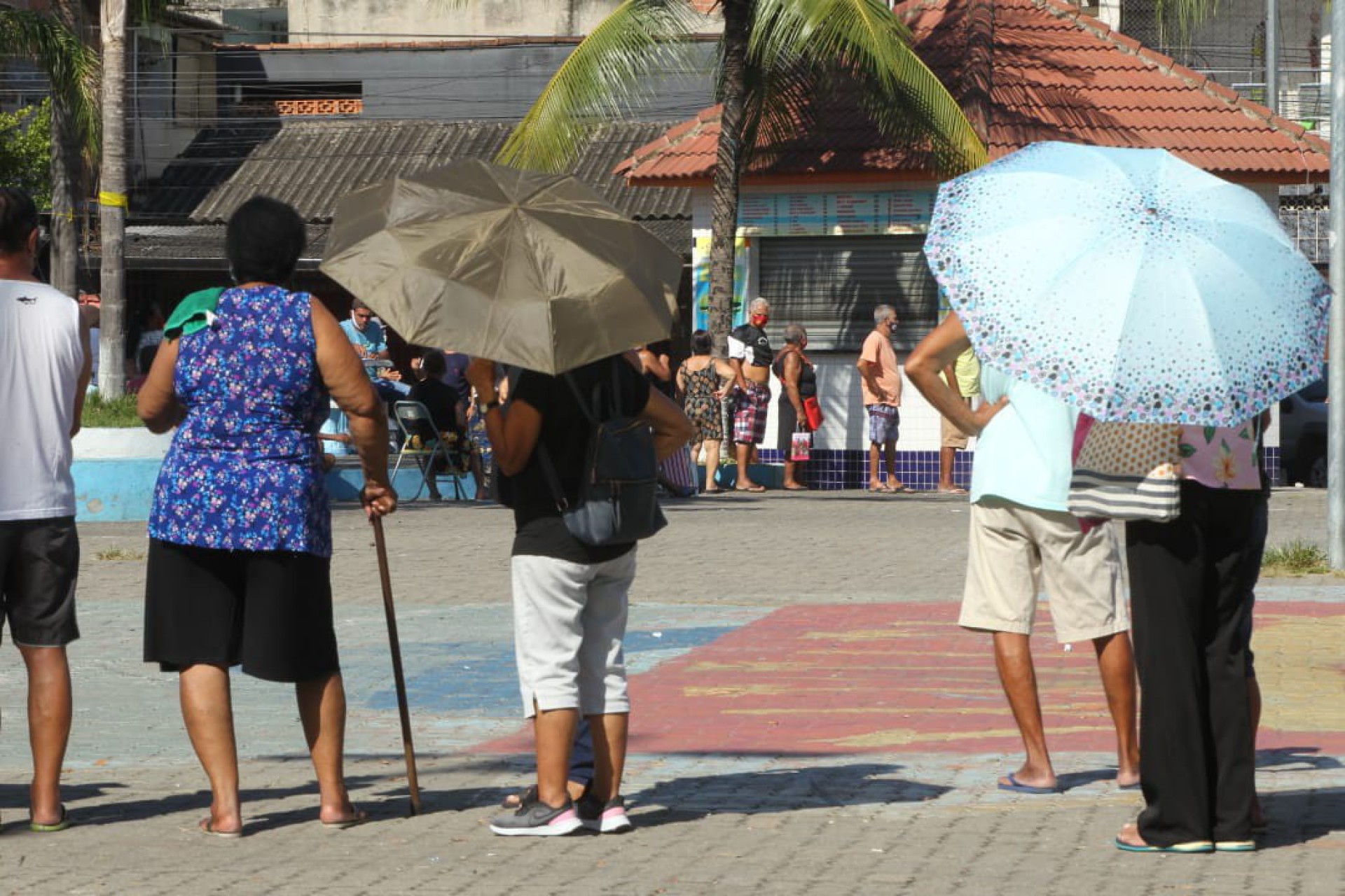 Vacinação em Duque de Caxias nesta segunda-feira (22) - ESTEFAN RADOVICZ/AGÊNCIA O DIA