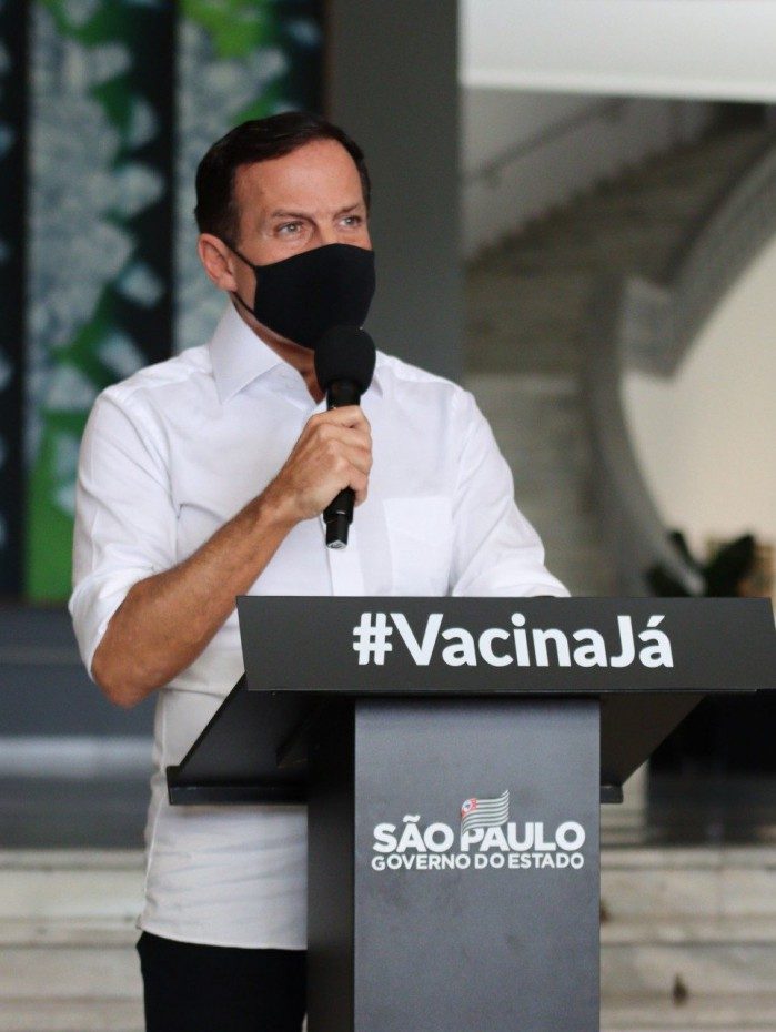 Governador de S&atilde;o Paulo, Jo&atilde;o Doria (PSDB)