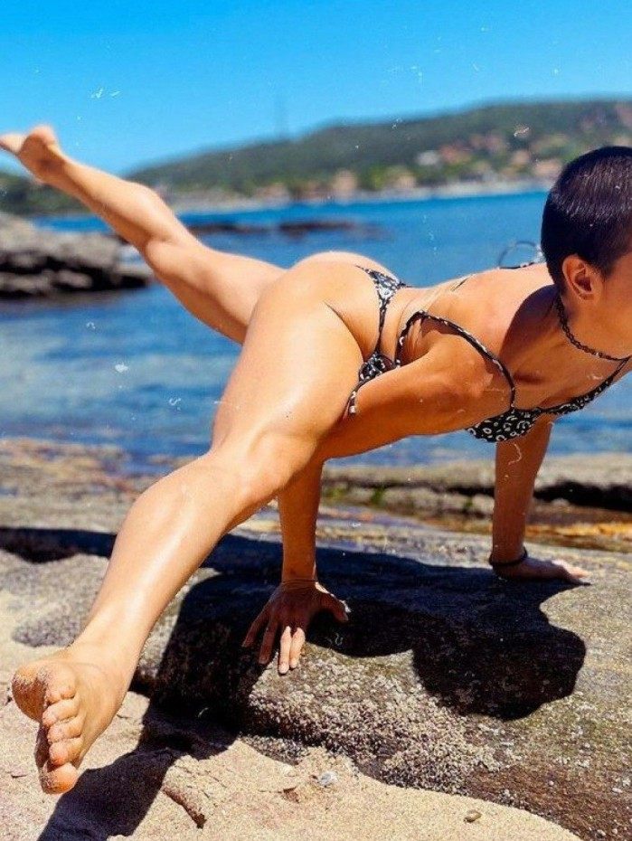 P&eacute;rola Faria mostra sua habilidade em B&uacute;zios