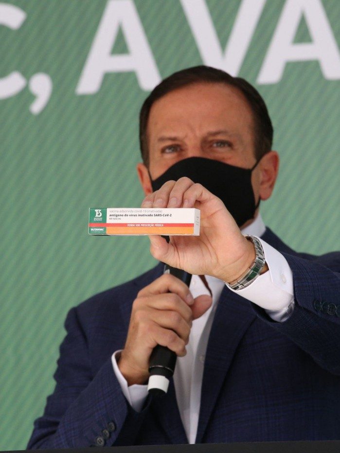 At&eacute; outubro devem ser produzidas 40 milh&otilde;es de doses da Butanvac
