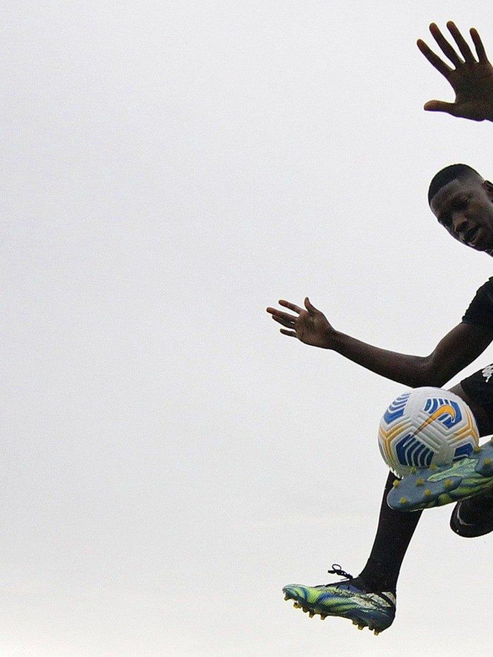 Babi. Treino Botafogo no Estadio Nhozinho Santos. 09 de Marco de 2021, Sao Luis, MA, Brasil