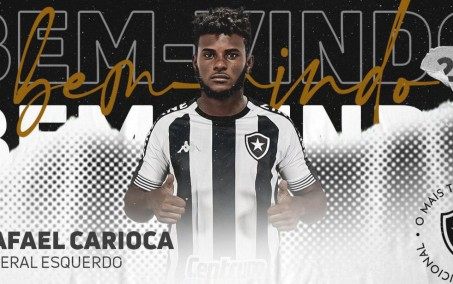 Botafogo oficializa contratação de lateral do Vitória