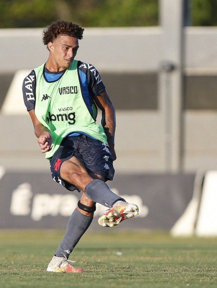 Figueiredo marcou um dos gols do jogo-treino do Vasco

