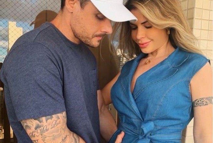 Cacau Colucci e o marido