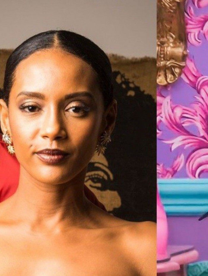 Ta&iacute;s Ara&uacute;jo, L&aacute;zaro Ramos e Camilla de Lucas