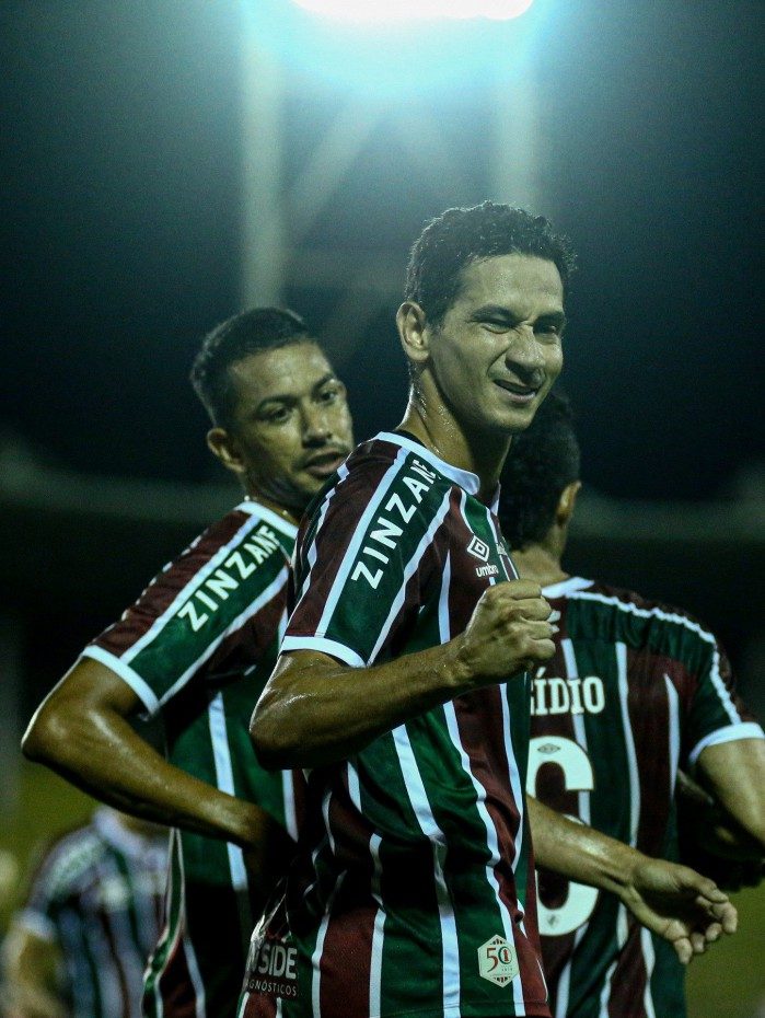 Paulo Henrique Ganso fechou a goleada tricolor em Volta Redonda