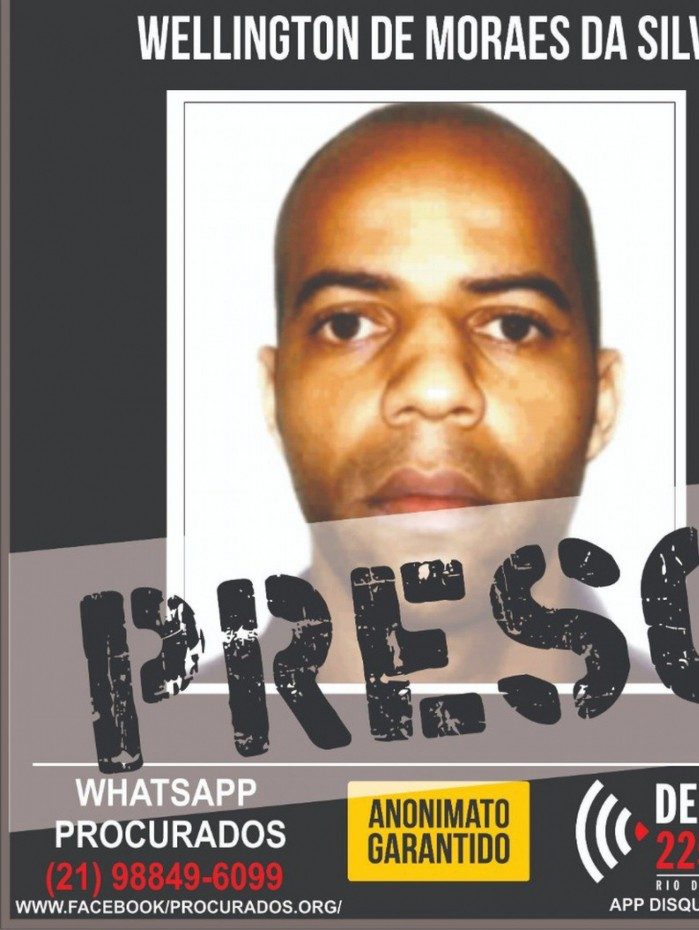 Wellington de Moraes Silva, conhecido pelos apelidos de 'Munrá' ou 'Tenente', é aliado ao miliciano Ecko