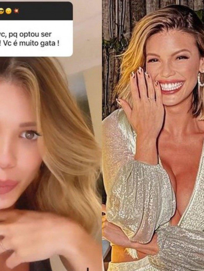 Vit&oacute;ria Strada recebe pergunta sobre sua sexualidade e rebate: 'a gente n&atilde;o opta por nada'