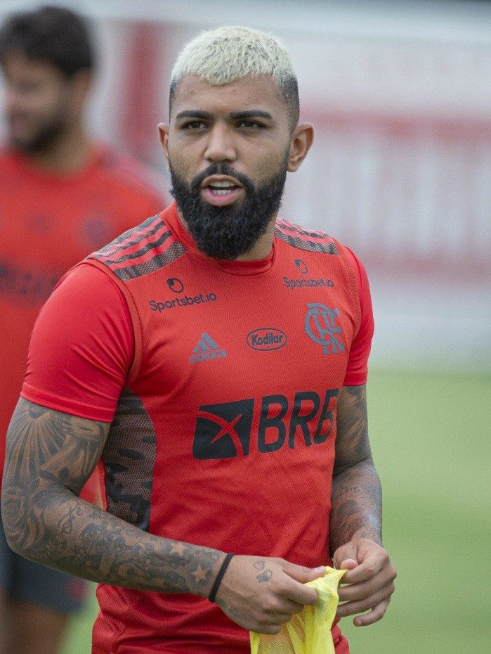 Gabigol Atividade no Ninho - 08-04-2021 