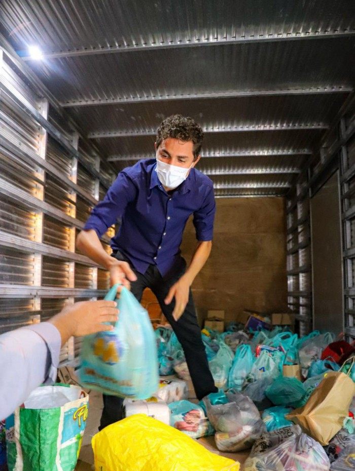 Salvino Oliveira, secretário da JUVRio, articulou a campanha 'Rio Contra a Fome'