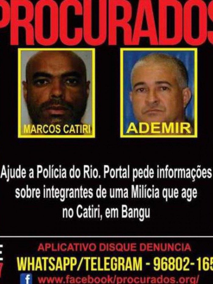 Alan Antunes Monteiro é acusado de integrar a milícia comandada por Marquinhos Catiri