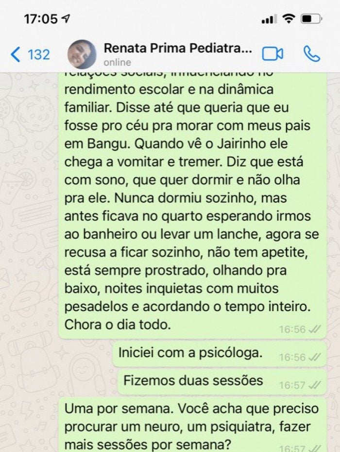 Monique conversa com prima sobre medo constante que Henry sentia, mas omite agressões