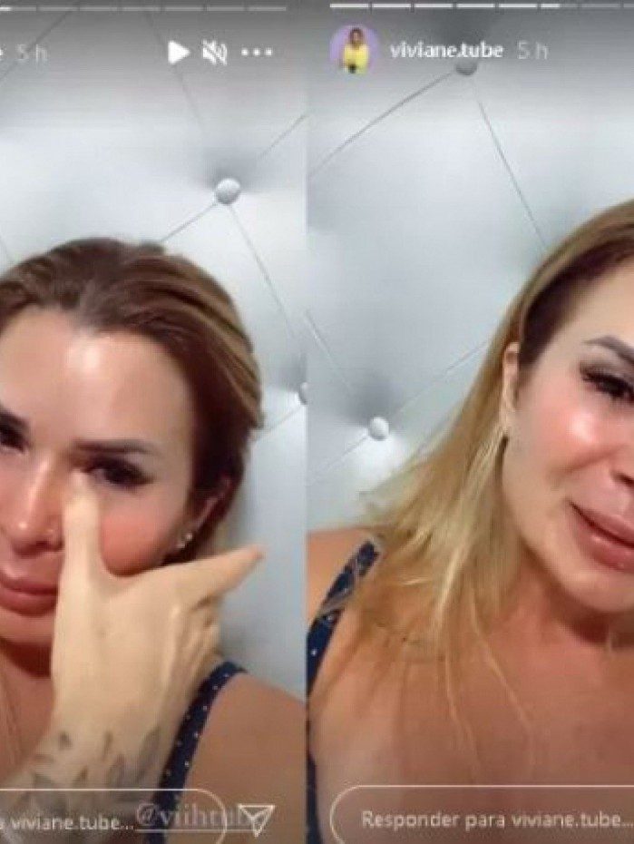 Viviane Tube, mãe de Viih Tube, se emociona ao falar da filha