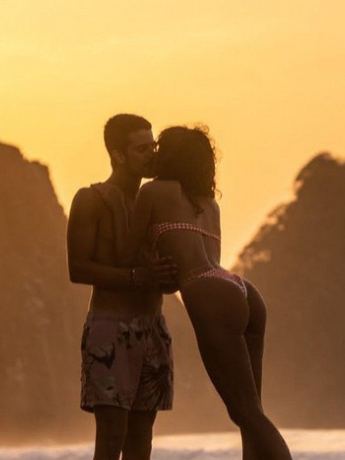 Enzo Celulari e Bruna Marquezine