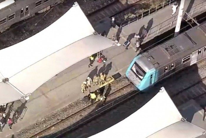 Passageiro é atropelado por trem da SuperVia na estação Maracanã