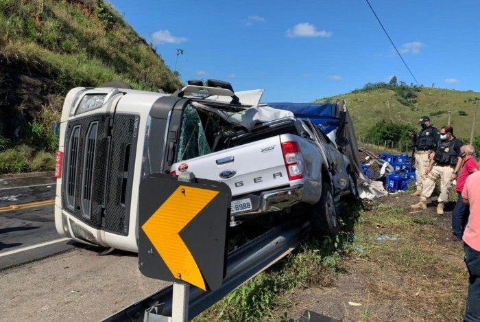 Noroeste Fluminense: Grave acidente na BR-356 deixa um morto e dois feridos.