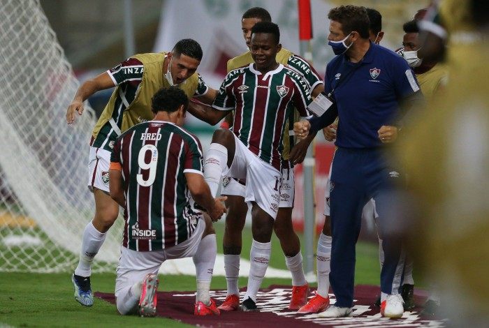 O ídolo Fred marcou na estreia na Libertadores 2021
