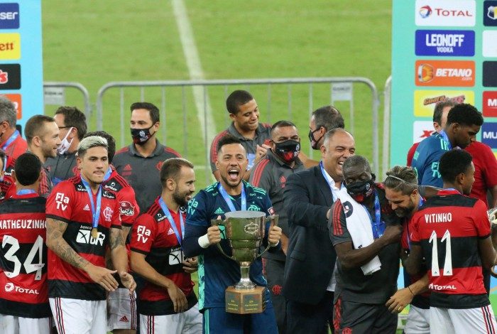 Flamengo x Volta Redonda pela 11 rodada do Campeonato Carioca 2021, no estádio do Maracanã.