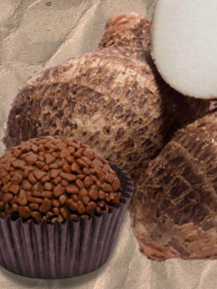 Brigadeiro de inhame &eacute; uma das receitas criativas e nutritivas da nutricionista gon&ccedil;alense
