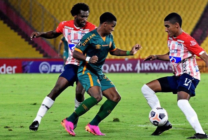 Bem marcado, Kayky mostrou oportunismo para empatar o jogo em Guayaquil