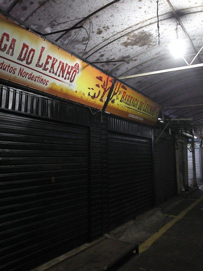 Rio de Janeiro 11/05/2021 - Feira de São Cristovão passa por dificuldades. Foto: Luciano Belford/Agencia O Dia