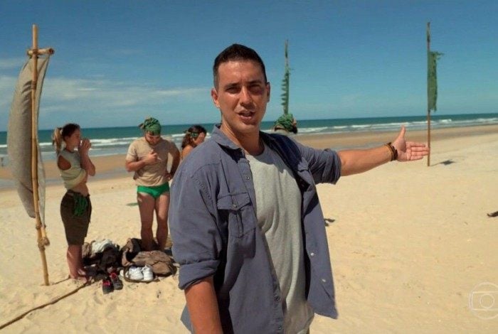 André Marques no primeiro episódio de No Limite