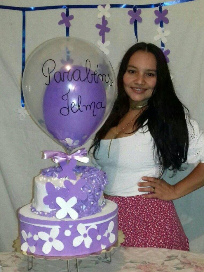 Telma Dias, de 30 anos, deixa dois filhos de 8 e 3 anos de idade