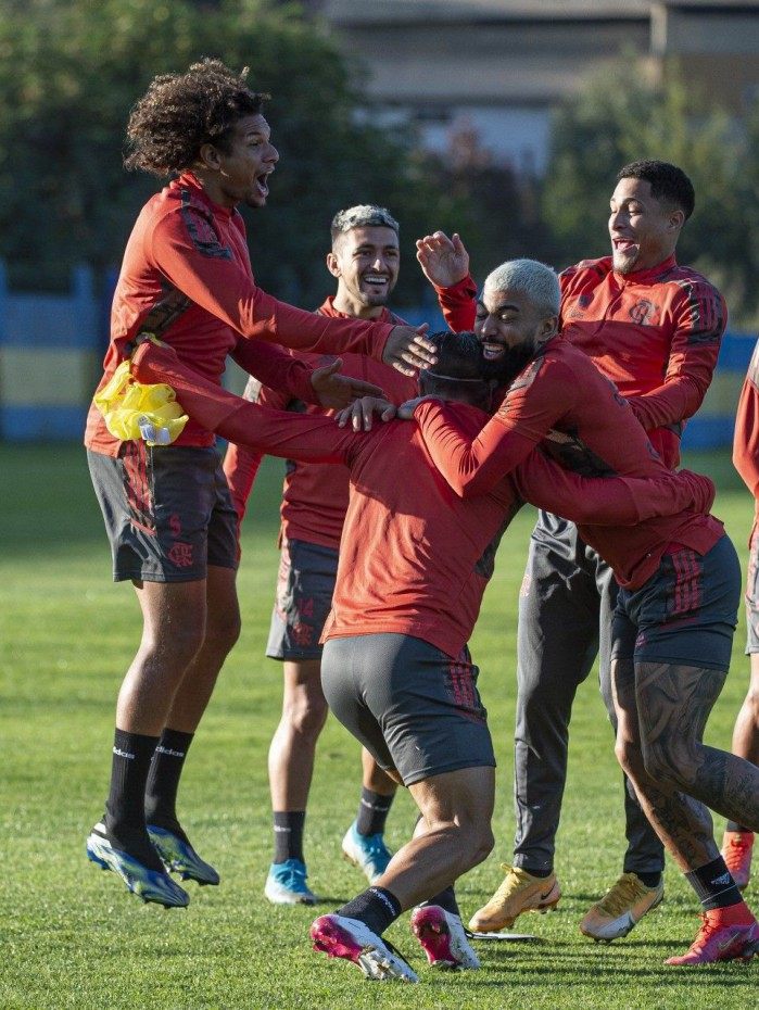 Treino do Flamengo no Chile - 10-05-2021 - Foto - Alexandre Vidal

