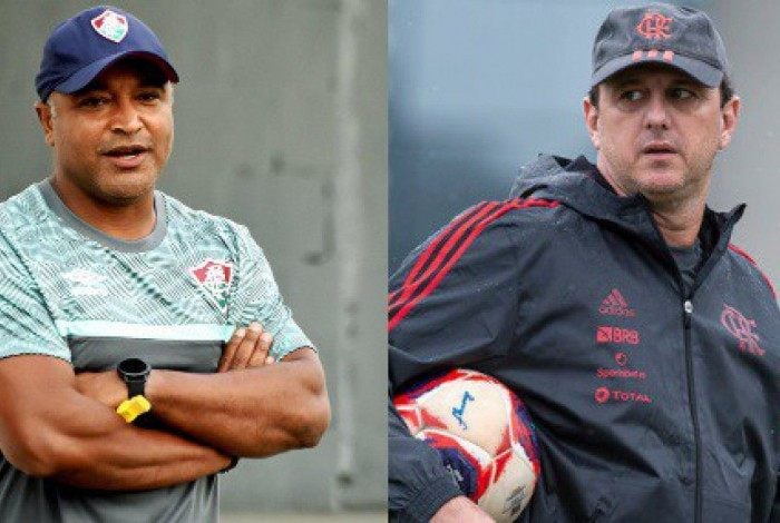 Roger Machado e Rogério Ceni: Apenas um conquistará o terceiro título estadual seguido