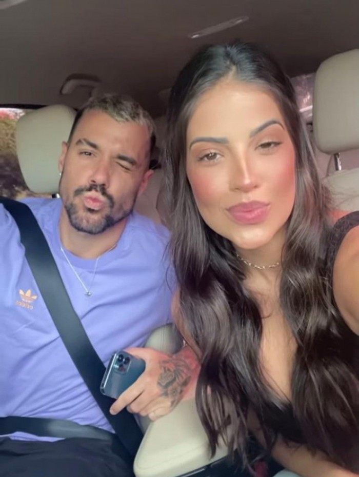 Lipe Ribeiro e Maria J&uacute;lia Mazalli