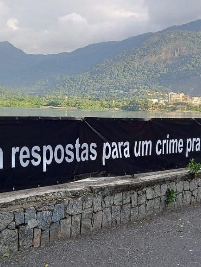 Ato após um ano sem respostas sobre a morte de João Pedro.