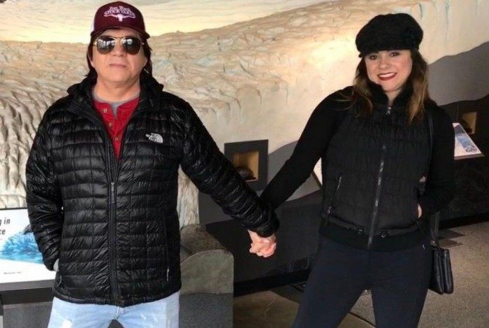 Chitãozinho e a esposa Márcia Lima