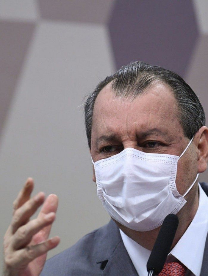 Presidente da CPI da Covid, senador Omar Aziz 