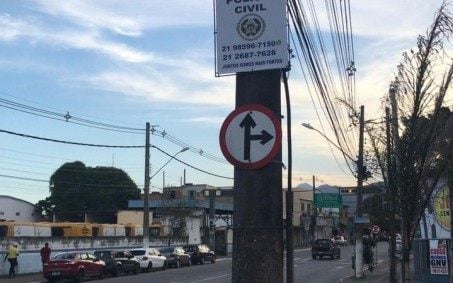 Polícia Civil instala placas para auxiliar na informação da população de Itaguaí
