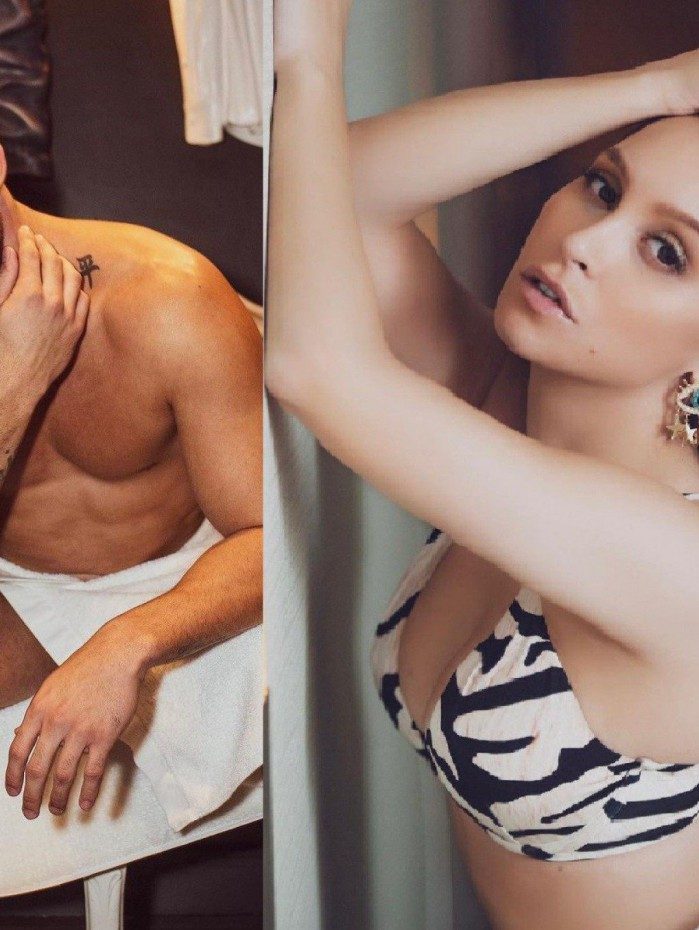 Arthur Picoli e Carla Diaz