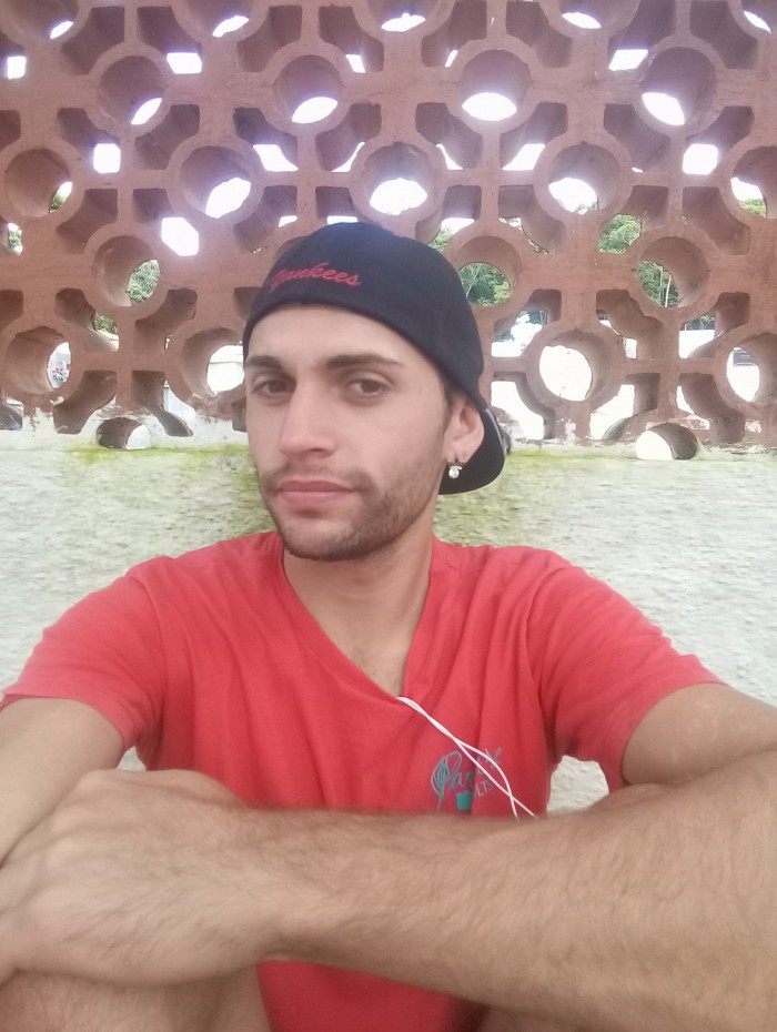 Cabeleireiro Leandro de Aguiar Louback, de 26 anos