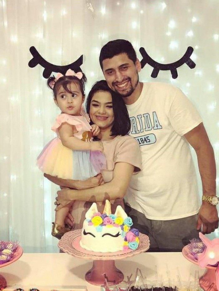 Natan, Maria Quiara e a filha