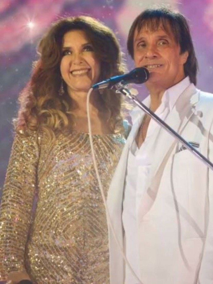 Wanderl&eacute;a e Roberto Carlos