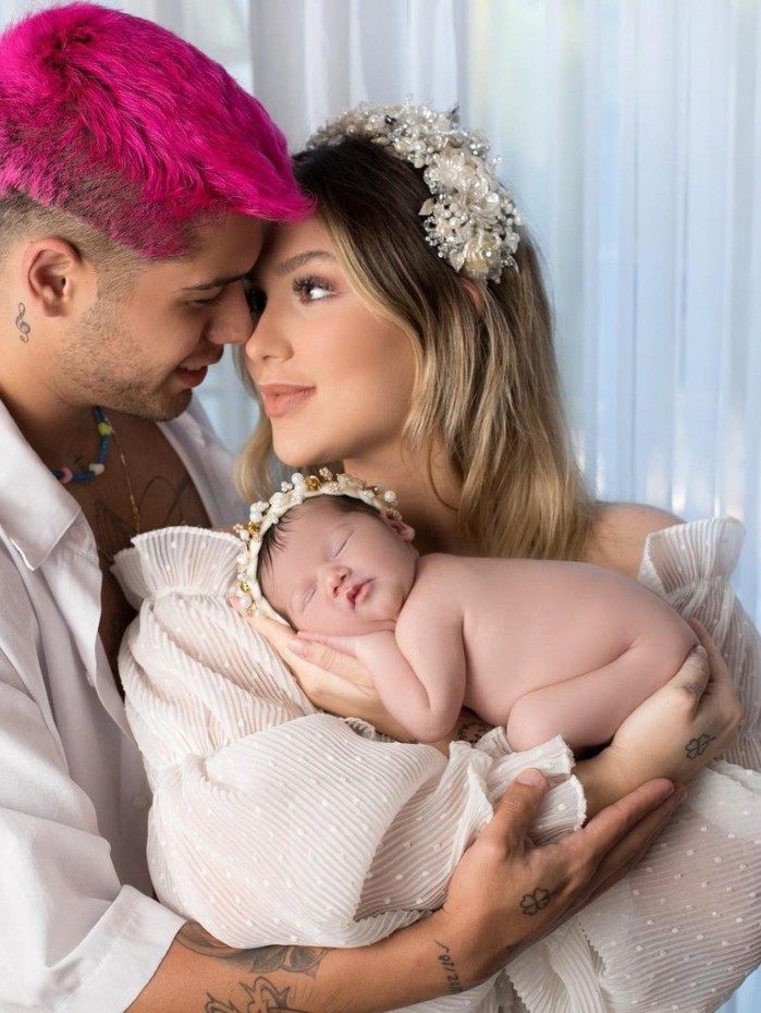 Maria Alice, filha de Virginia e Zé Felipe