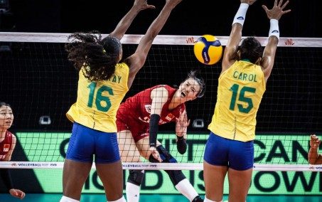 Em jogaço, seleção feminina de vôlei é derrotada pela China na Liga das Nações