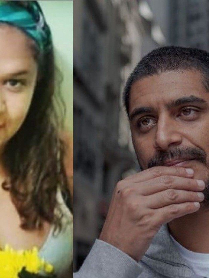 Criolo e a irmã Cleane