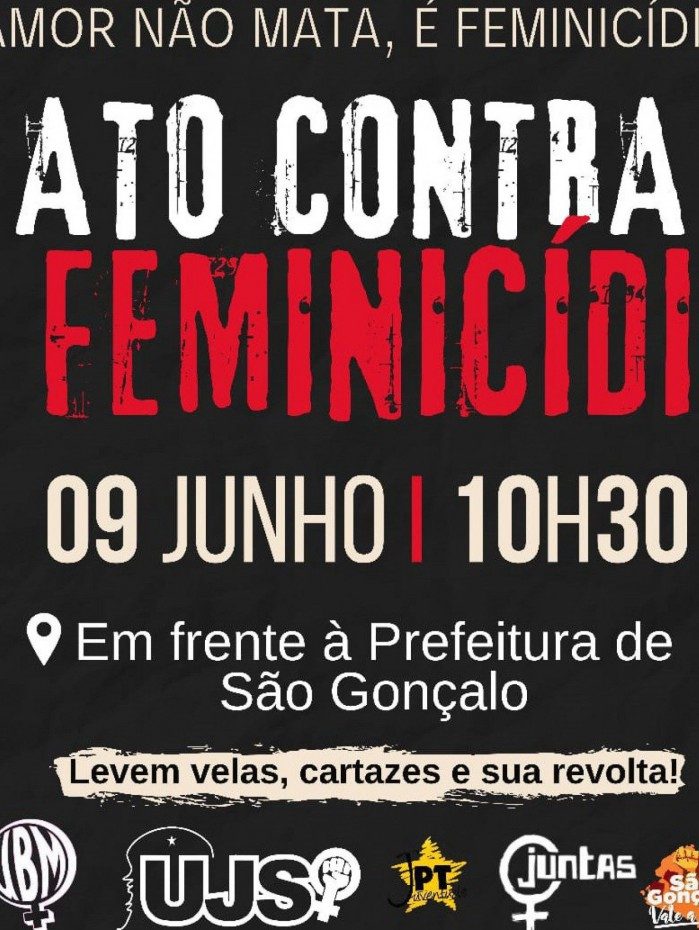 Lideran&ccedil;as ligadas a v&aacute;rios movimentos pol&iacute;ticos e sociais protestar&atilde;o contra o crime, cujos &iacute;ndices crescem no Brasil