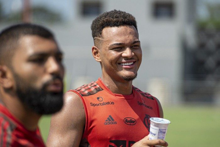 Rodrigo Muniz, atacante do Flamengo