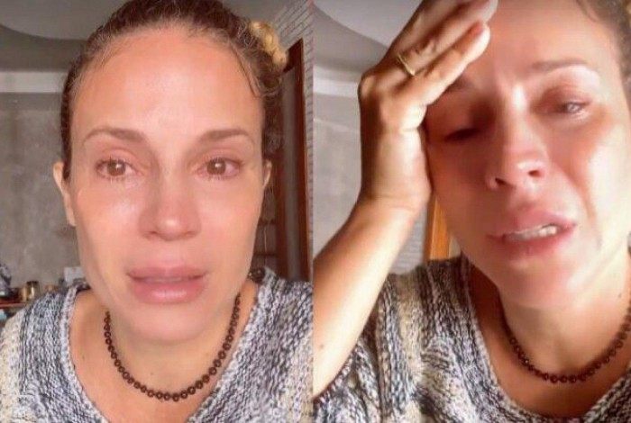 Maíra Charken chora ao falar da falta de dinheiro