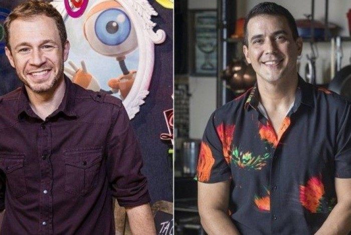 Thiago Leifert e André Marques 